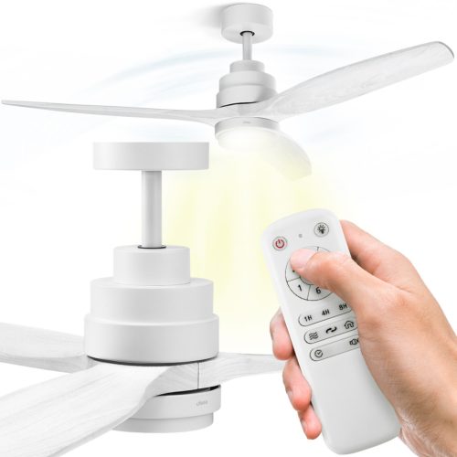 STROPNI VENTILATOR UFESA NEPAL Z LAMPO LED IN DALJINSKIM UPRAVLJALNIKOM