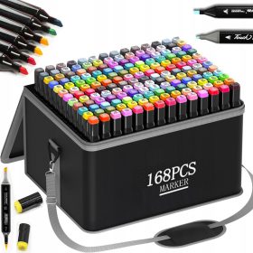 Markerji Pro transparentni alkoholni Touch set 168 kosov