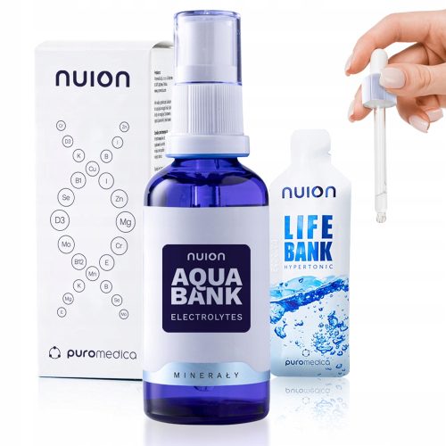Elektrolitski dodatek AQUA BANK z magnezijem, cinkom in selenom - 50ml