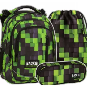   PLEČAK ZA ŠOLSKO MLADINO 24 L METASPHERE IGRA S KOCKAMI PIXELE