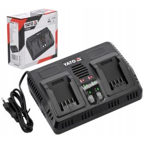 DVOJNI POLNILEC ZA SISTEMSKE BATERIJE 18V 2.2A YT-828499