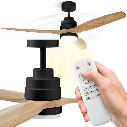 Stropni ventilator Ufesa Black Beech bež/rjava