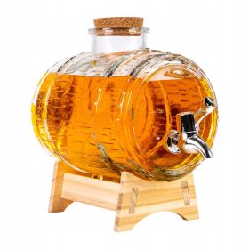 SuperBottle Set 2L stekleni sod z 2L pipo