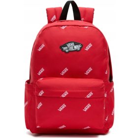 Vrhunski šolski nahrbtnik Vans New Skool rdeč