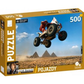    Sestavljanka 500 kosov Vozila. Quad. Jacek Bonecki Edipresse Książki