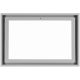  Ciarko Design Su Light Inox/bela stropna napa, odvod, LED osvetlitev