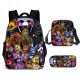 FNAF ŠOLSKI KOMPLET NINJAGO PLECAK A4 TORBA PIÓRNIK