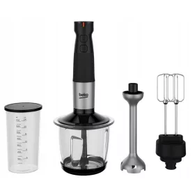    Beko HBA 81762BX 750W palični mešalnik 12 hitrosti 4 rezila 700 ml Jeklo