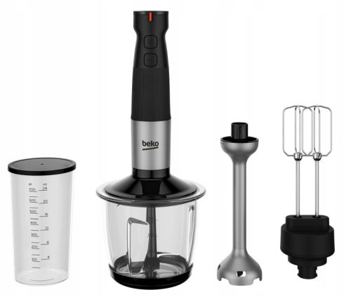  Beko HBA 81762BX 750W palični mešalnik 12 hitrosti 4 rezila 700 ml Jeklo