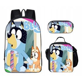 Bluey Šolski Komplet Nahrbtnik A4 Torba Svinčnik