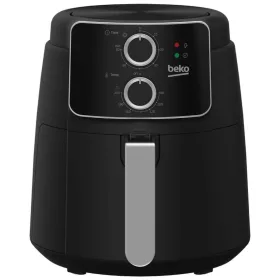    Črni cvrtnik brez maščobe Beko FRL2242B 1500 W s časovnikom in gumbi