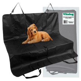 Mata za avto za psa Vitolog črna 130 cm x 145 cm