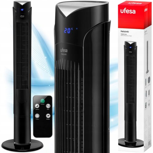 Ufesa Stolni Ventilator Helsinki Črne Barve