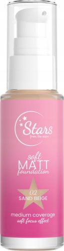 STARS FROM THE STARS SOFT MATT FOUNDATION - Matirni puder 02 Sand Beige