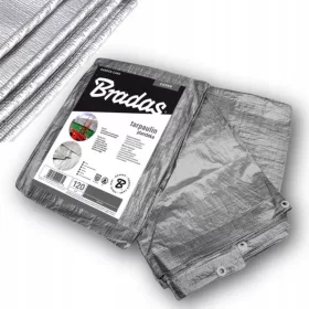 Ojačana pokrivna ponjava GRAY 3m x 5m 120g