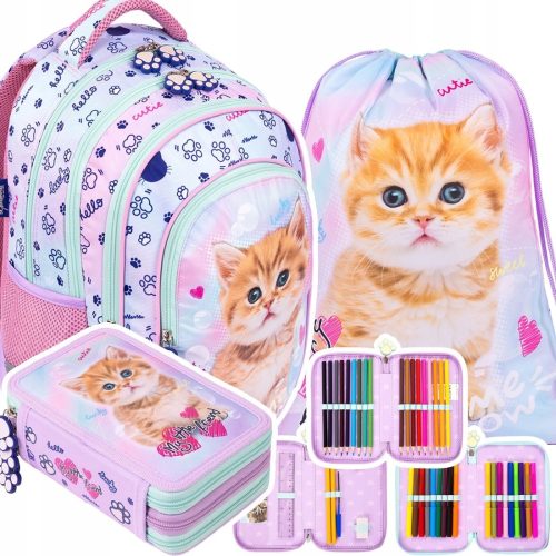 olski nahrbtnik My Little Friend PASTEL KITTY