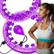  Hula obroč z zaponkami CoolStaff, 50 cm, roza