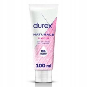   Durex Naturals Sensitive Nežen Intimni Gel, 100% Naraven, 100 ml