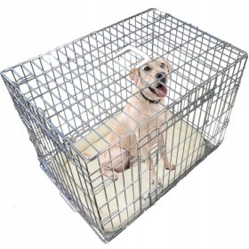   Kovinska kletka za pse Ellie-Bo, srednje velikosti, dimenzije 76 x 53 x 60 cm