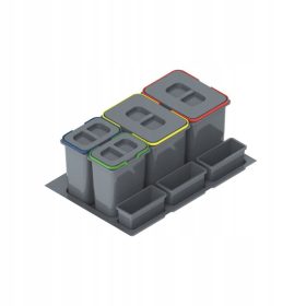 Rejs set košar za ločevanje odpadkov Praktiko 80