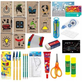   olski komplet Beniamin Kraft za 4.-8. razred + tematski zvezki