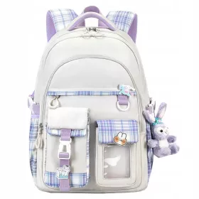   olski nahrbtnik z več predelki za deklice od 1. do 4. razreda