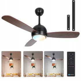   Stropni ventilator Aigostar Retro s funkcijo daljinskega upravljanja