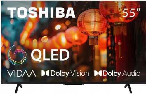 Toshiba 55QV2463DG 55" QLED UHD Vidaa HDR TV sprejemnik DVB-T2 Smart TV Tuner