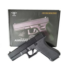   Poltovorni Kovinski Pištola na Kroglice Metal Glock V45 Kvaliteta