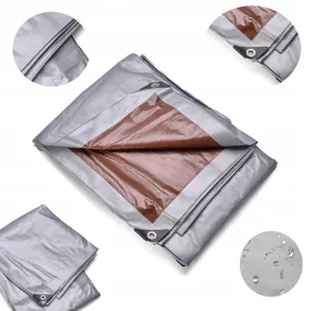   PREMIUM PLANDEKA WDB PLAST® 5m x 6m, 210g/m2, VODOODPORNA IN MROZOODPORNA