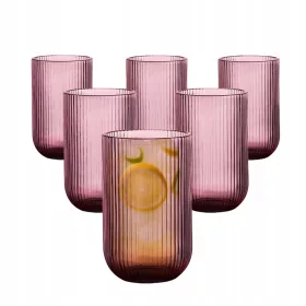   Komplet 6 kozarcev Selena, barvni kozarci Altom Design, 430 ml