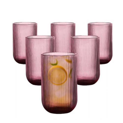 Komplet 6 kozarcev Selena, barvni kozarci Altom Design, 430 ml