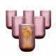 Komplet 6 kozarcev Selena, barvni kozarci Altom Design, 430 ml