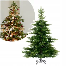   Umetno božično drevo Zelena Jelka Velikanka PREMIUM Božič 150 CM + stojalo