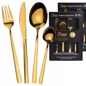   Zlata jedilna garnitura Karl Hausmann LENA za 8 oseb, 32 kosov