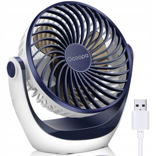 Mini ventilator Ocoopa D602 granatni USB namizni ventilator