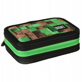   Pixel Cubes trojna peresnica s kompletno opremo za šolo in risanje