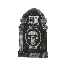  RIP nagrobnik z lobanjo Halloween 50x30 cm
