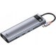 Adapter Hub Baseus 11v1 USB Tip C CAHUB-CT0G Aluminijasti PD Port 3,5 mm Avdio Port