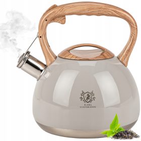   Tradicionalni kotliček Karl Hausmann Odelia, 3 L, indukcijski plin, sivo bež