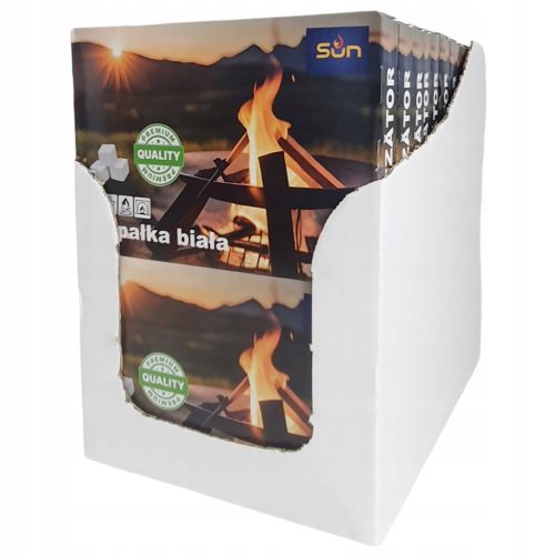  UČINKOVITO SUN PREMIUM kurjenje za kurjenje KAMIN NA ŽAR BELO 768 KOCK