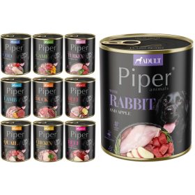 Mokra hrana za pse Piper, mešanica okusov, 30 kg