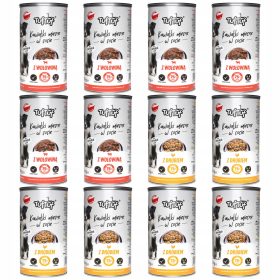 MOKRA HRANA ZA PSE TUF TUF MEŠANICA 6x1250g PLOČEVKA