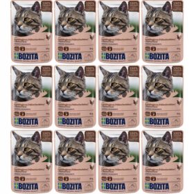   Bozita mokra hrana za mačke s piščancem v galaretki 12x85g