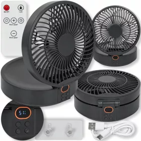 Mini ventilator Heckermann WSK302, črn