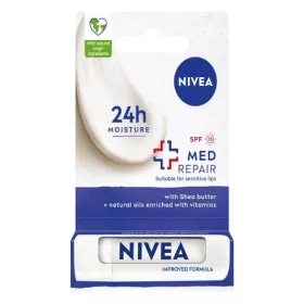   Nivea Med Repair regeneracijski zaščitni balzam za ustnice 5,5 ml