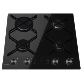    Amica PGCIN 622QpFTB plinska kuhalna plošča 59cm FlameControl timer črna