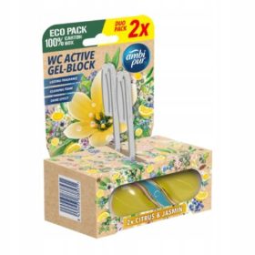   Ambi Pur Čistilni obesek za straniščno školjko Citrus & Jasmin 2x45g