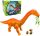 Diplodok Dinozaver na Baterije z Zvokom, Ki Hodi in Odlaga Jajca