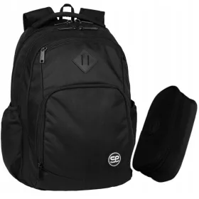   Večnamenski šolski nahrbtnik Break Black CoolPack, 30 l + peresnica